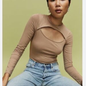 H&M Cut Out Top